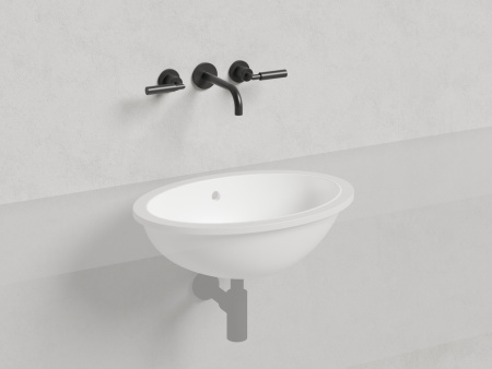 Раковина из искусственного камня S-Sense Salini MAREA 1101109GF 50х40 встраиваемая цвет мультиколор